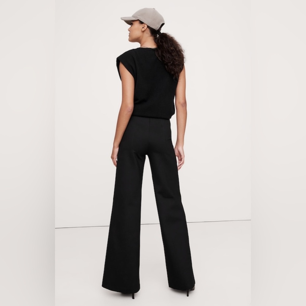 Banana Republic, Medium, Navy Wide Leg Pants - Picture 9 of 13